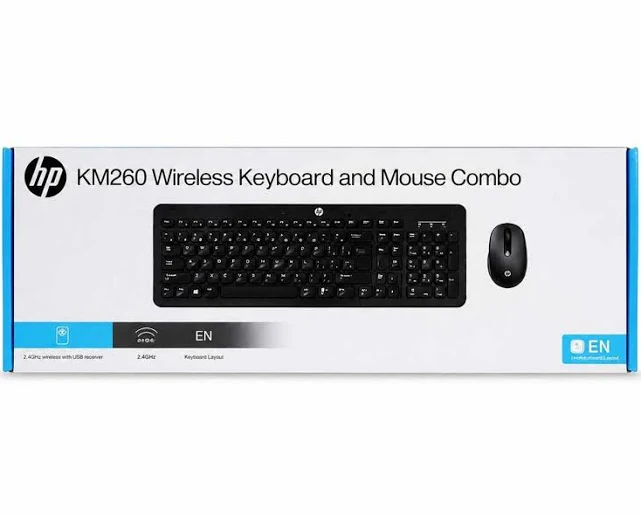Wireless Keyboard & Mouse Combo